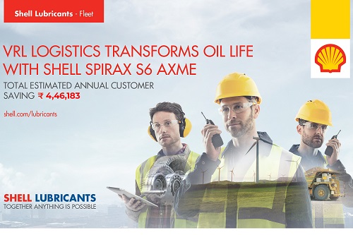 VRL Logistics Transforms Oil Life with Shell Spirax S6 Axme