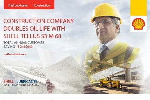Construction Company Doubles Oil Life With Shell Tellus