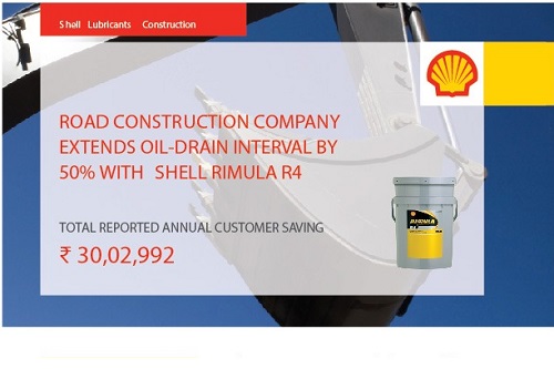 Road Construction Company Extends Oil-Drain Interval By 50% With Shell Rimula R4