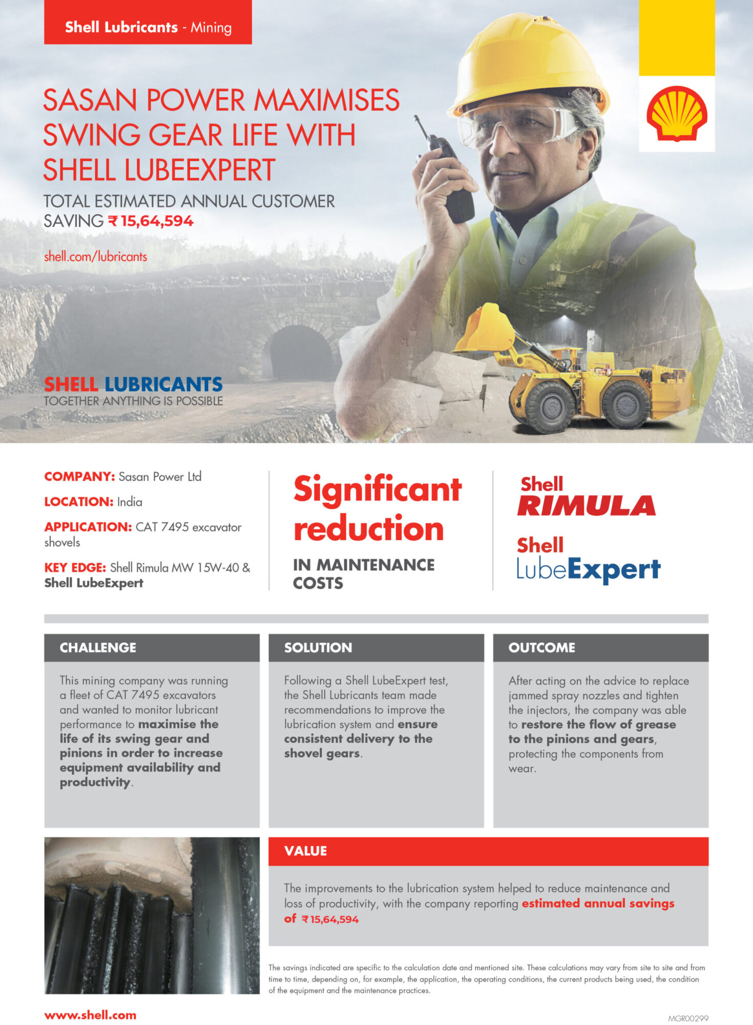 Shell Rimula MW 15W-40 (MGR00299-5) Mining copy